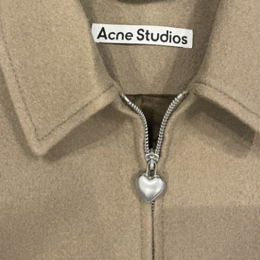 Acne Studios Cropped Wool Jacket - Picture 3 of 10